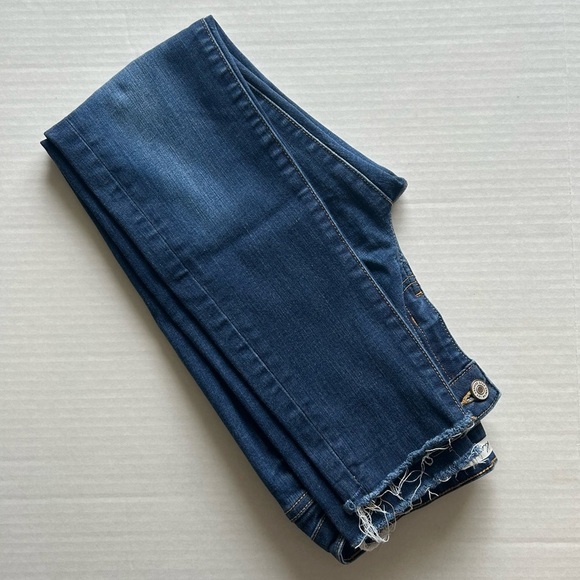 KanCan Skinny Distressed Women’s Jeans - Dark Wash - Sz 5/26 - Picture 9 of 12